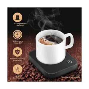 VOBAGA Calentador de taza de café calentador de café_3