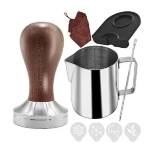 Ezebesta Juego de manipulador de café Barista de 2.008 in_1