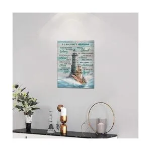 Arte de pared náutico con fotos de faro decoración de_3