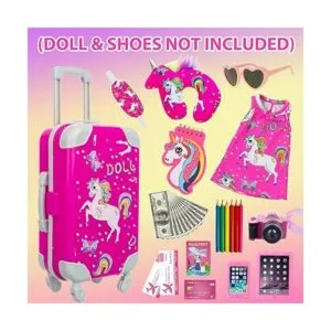 ZQDOLL American Juego de ropa y accesorios para muñecas_2