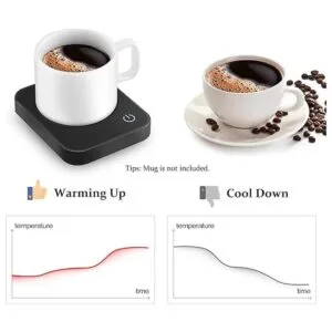 VOBAGA Calentador de taza de café calentador de café_5