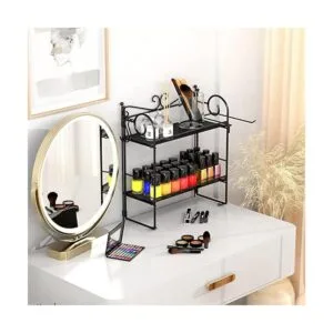 EKNITEY Organizador de baño sobre el inodoro estante de_4