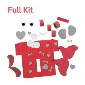 4Es Novelty Kit de manualidades de buzón de San Valentín_4