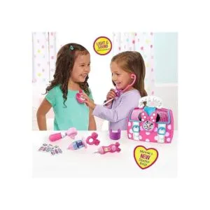 Just Play Juego de bolsa de médico con diseño de lazo de_2