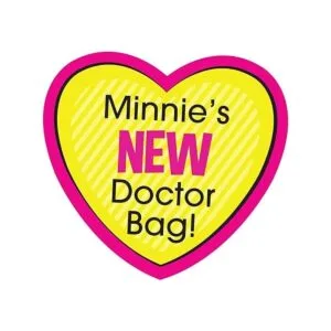 Just Play Juego de bolsa de médico con diseño de lazo de_5