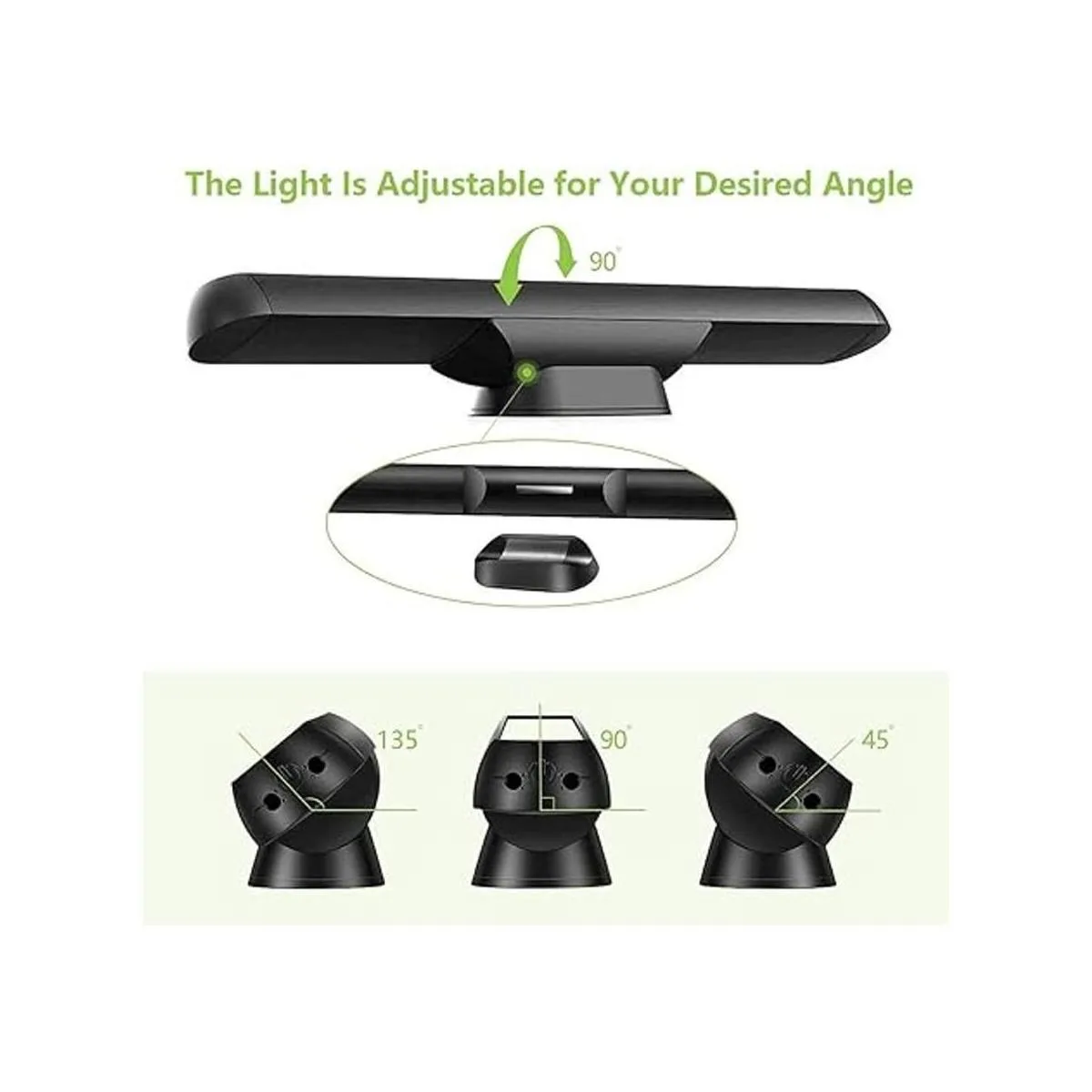 Barra de luz táctil regulable para montaje en la pared_2