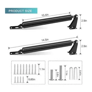Cierrapuertas de pantalla paquete de 2 cierres de puerta_2