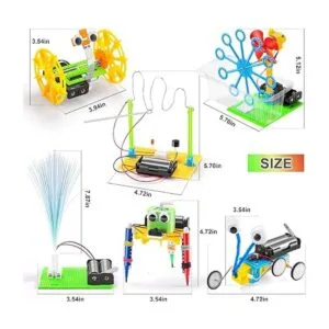 Kit de robótica STEM juego de 6 proyectos de experimentos_2