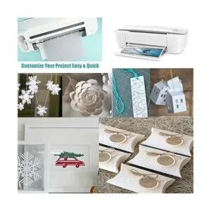 Livholic 100 hojas de papel de cartulina blanca de 250gsm_5