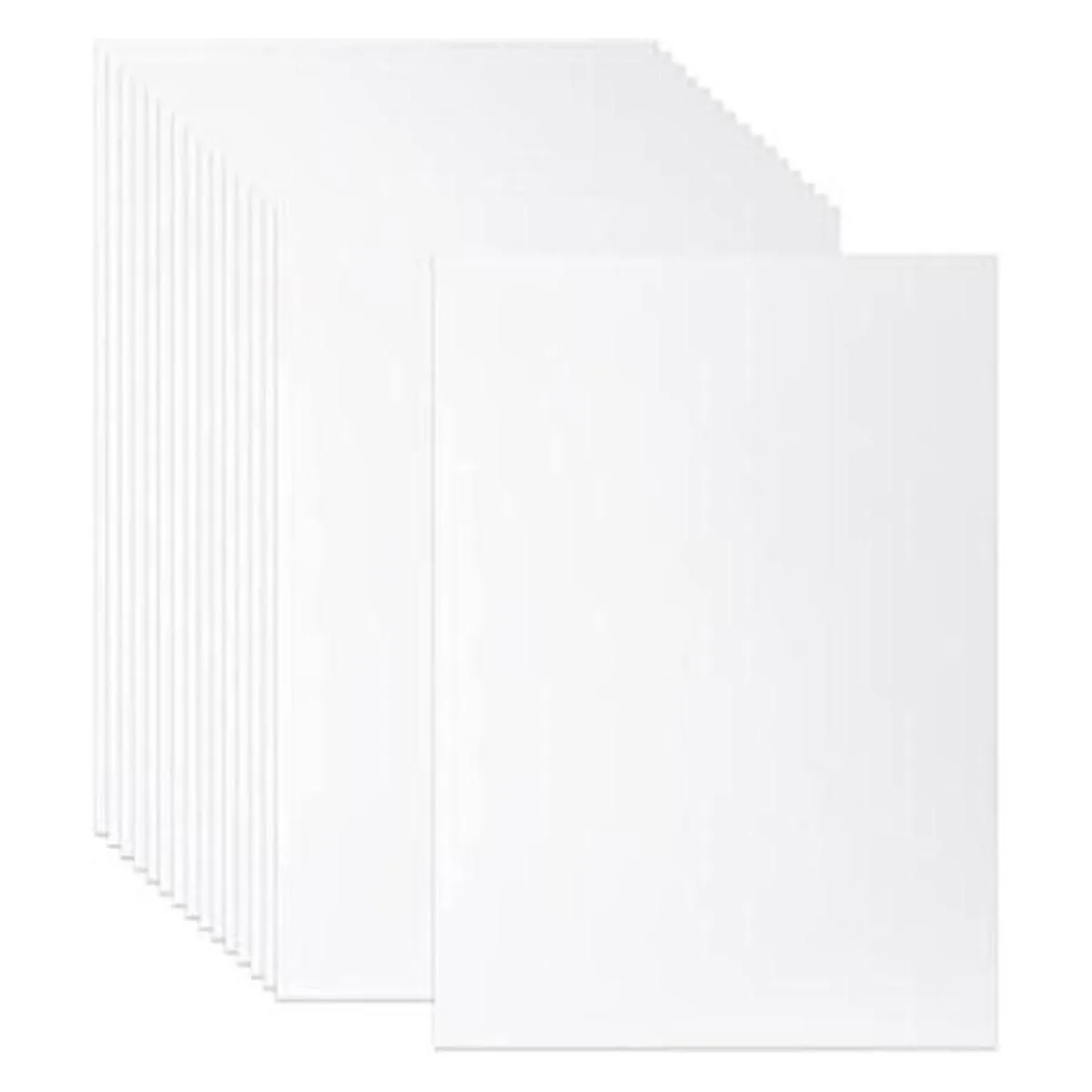 Livholic 100 hojas de papel de cartulina blanca de 250gsm_1