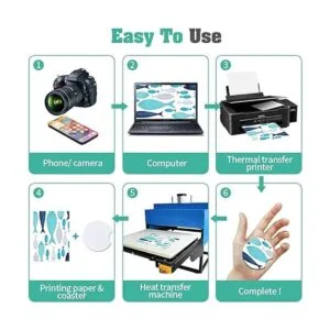 100 posavasos de sublimación en blanco a granel cuadrado_2