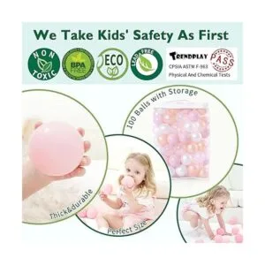 TRENDPLAY Pelota para bebés pequeños juguetes divertidos_2