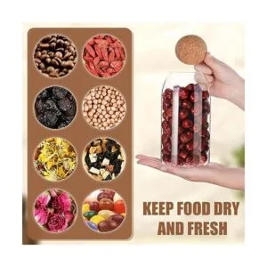 3 frascos de vidrio de corcho frascos sellados frascos_5