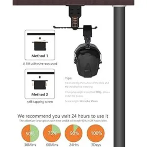 Soporte para auriculares con cargador USB 1 tipo c2 de 2_6