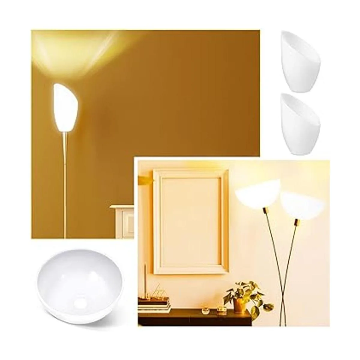 Juego de 4 pantallas de plástico paquete de 2 pantallas_4