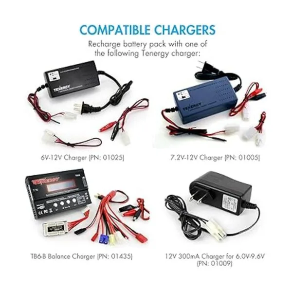 Tenergy Batería plana NiMH de 72 V alta capacidad 6_5