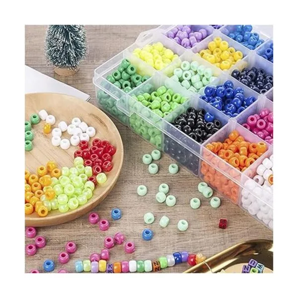 4pack 36 Grids Plastic Clear Organizer Box Bead Storage_6