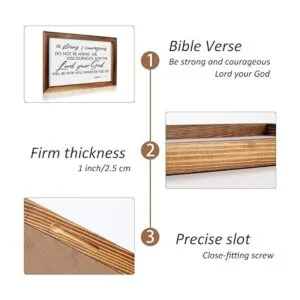 TOARTi Decoración de pared con texto en inglés Be Strong_6