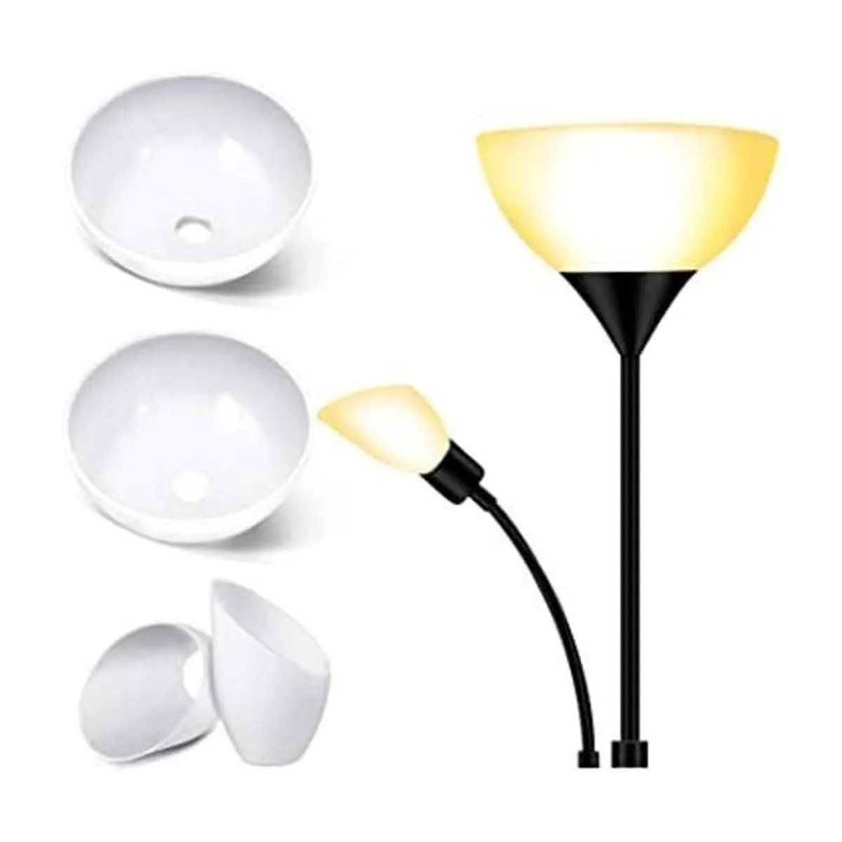 Juego de 4 pantallas de plástico paquete de 2 pantallas_1