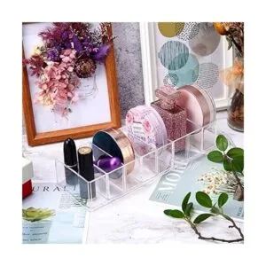 Organizador compacto de maquillaje acrílico de 4 piezas_5