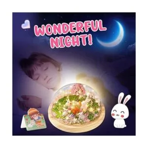 Haz tu propia luz nocturna kits de bricolaje de conejo_6