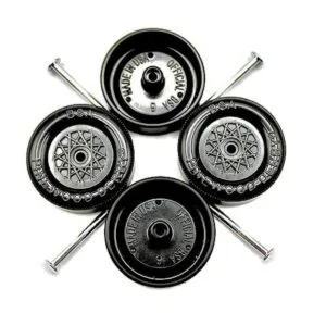 Pine Derby Car BSA Speed Wheels and Ejes Kit Torneado_1