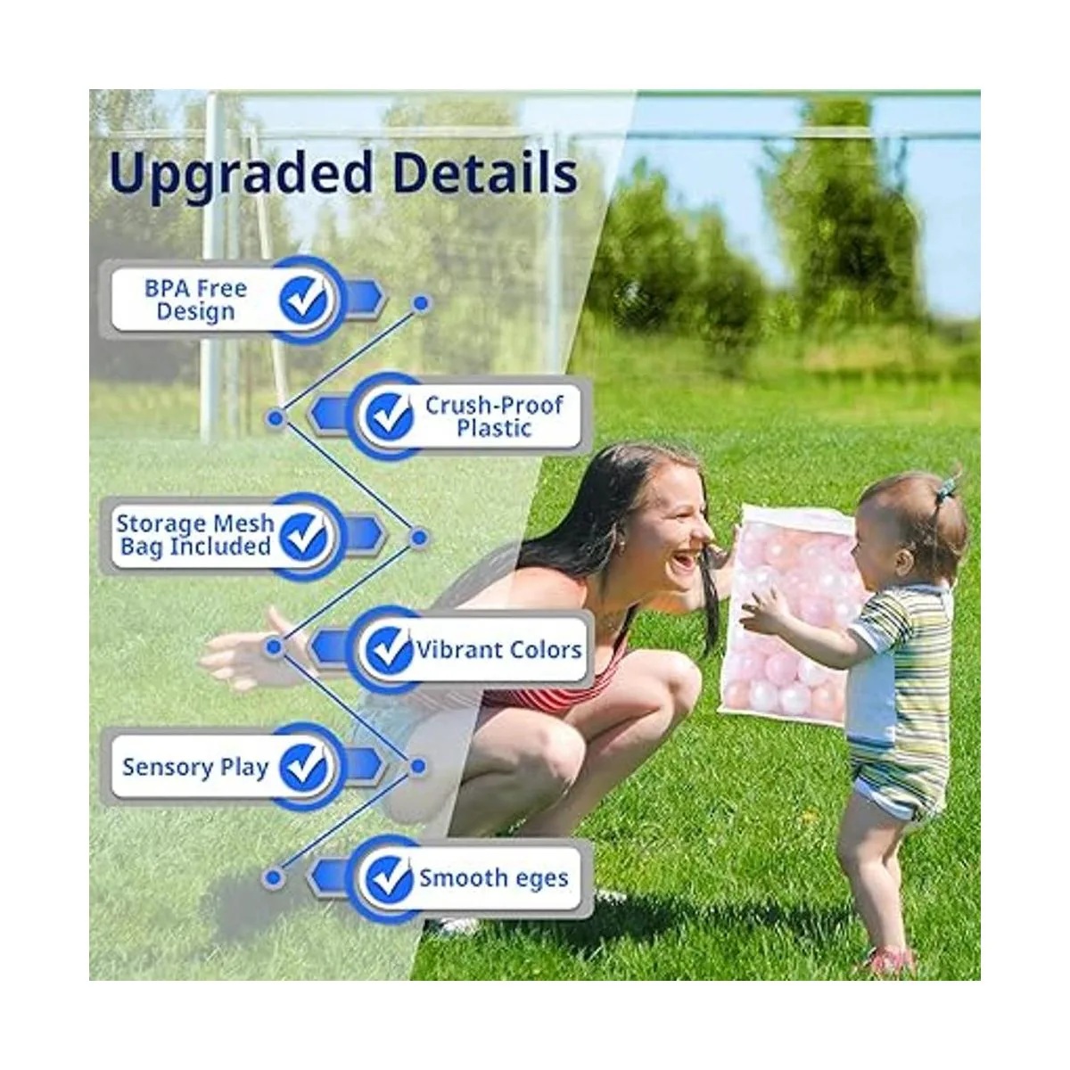 TRENDPLAY Pelota para bebés pequeños juguetes divertidos_6