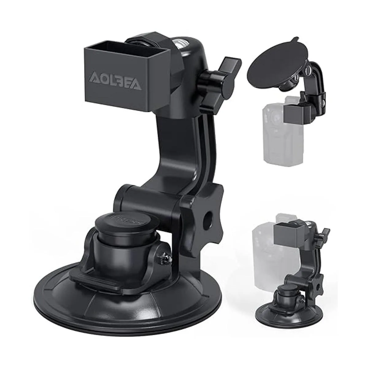 Aolbea Soporte de ventosa para cámara corporal con_1
