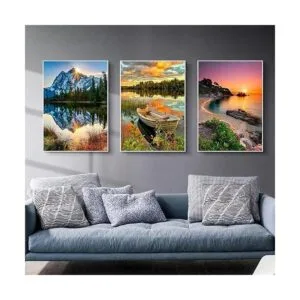 AOSGEDY Paquete de 6 pinturas por números pintura por_6