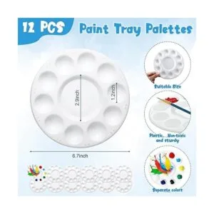 El juego de 132 paletas de pinceles incluye 120 pinceles_2