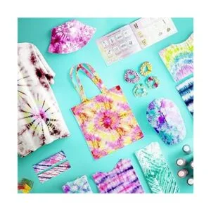 CraftBud Kit de teñido anudado para niños y adultos 197_7