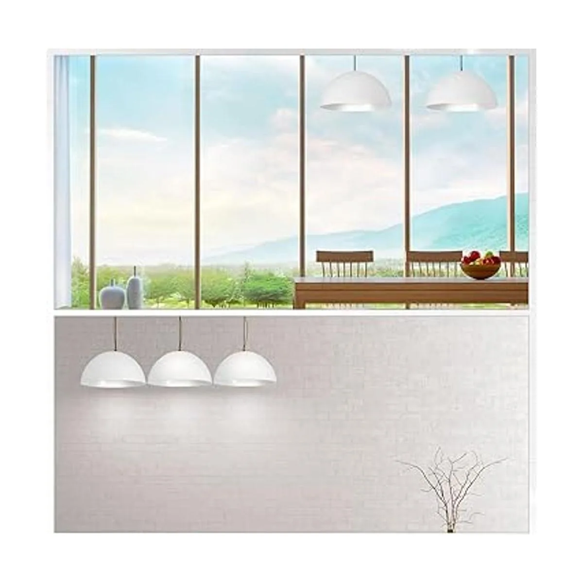 Juego de 4 pantallas de plástico paquete de 2 pantallas_7