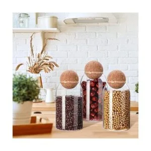 3 frascos de vidrio de corcho frascos sellados frascos_6