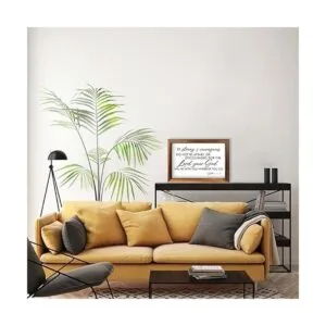 TOARTi Decoración de pared con texto en inglés Be Strong_2