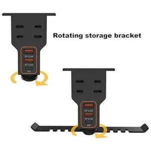 Soporte para auriculares con cargador USB 1 tipo c2 de 2_5