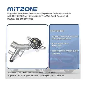 MITZONE Salida de agua de aluminio mejorada de la carcasa_2