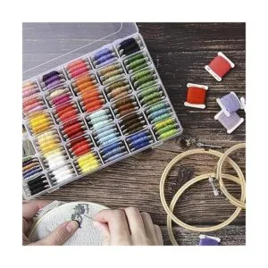4pack 36 Grids Plastic Clear Organizer Box Bead Storage_5