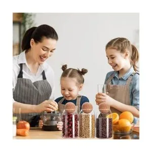 3 frascos de vidrio de corcho frascos sellados frascos_7