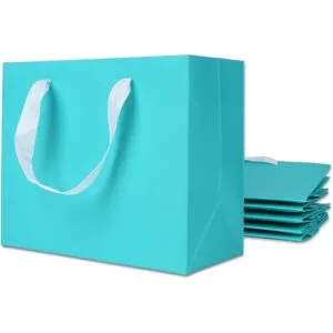Uceoo LBlue Bolsas de regalo color verde azulado tamaño_1