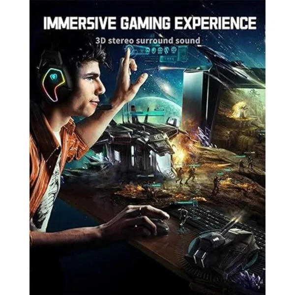 Auriculares para juegos para Xbox One Series XS PS4 PS5_2
