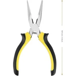 MUKCHAP Paquete de 6 alicates de punta de aguja de 6_2