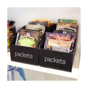 AuldHome Organizadores de paquetes de alimentos de_2