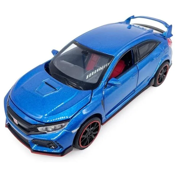 2017 Civic Type R Modelo Coche Hatchback Deportes Diecast_6