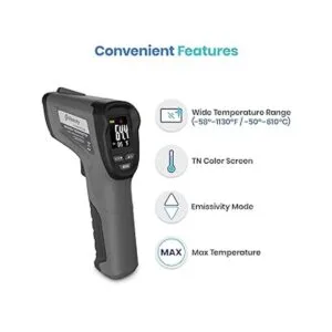 Etekcity Termómetro infrarrojo 1260 de temperatura de_2