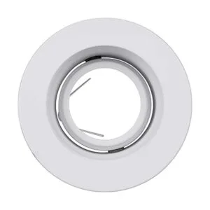nicor iluminación 13002 WH 3.75 in. Anillo Blanco Bafle_5