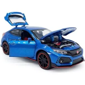 2017 Civic Type R Modelo Coche Hatchback Deportes Diecast_3