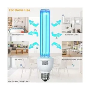 Bombilla UVC con ozono lámpara germicida UV_3
