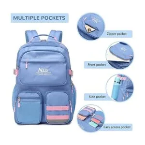 Elfmly Mochila escolar grande para estudiantes_5