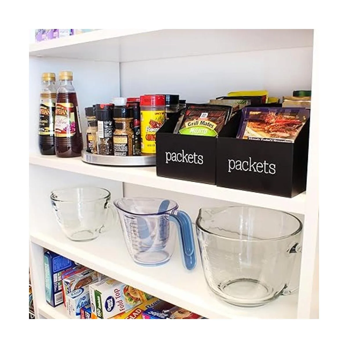 AuldHome Organizadores de paquetes de alimentos de_3