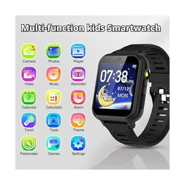 Reloj inteligente para niños de 6 a 12 años con 16 juegos_2